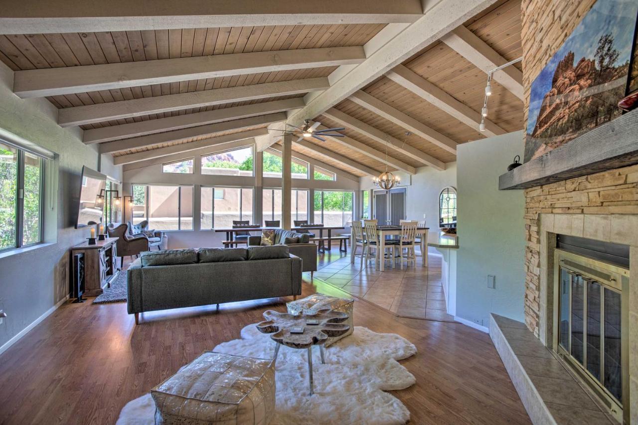 Sedona Hideaway With Swim Spa And Private Tavern! ภายนอก รูปภาพ