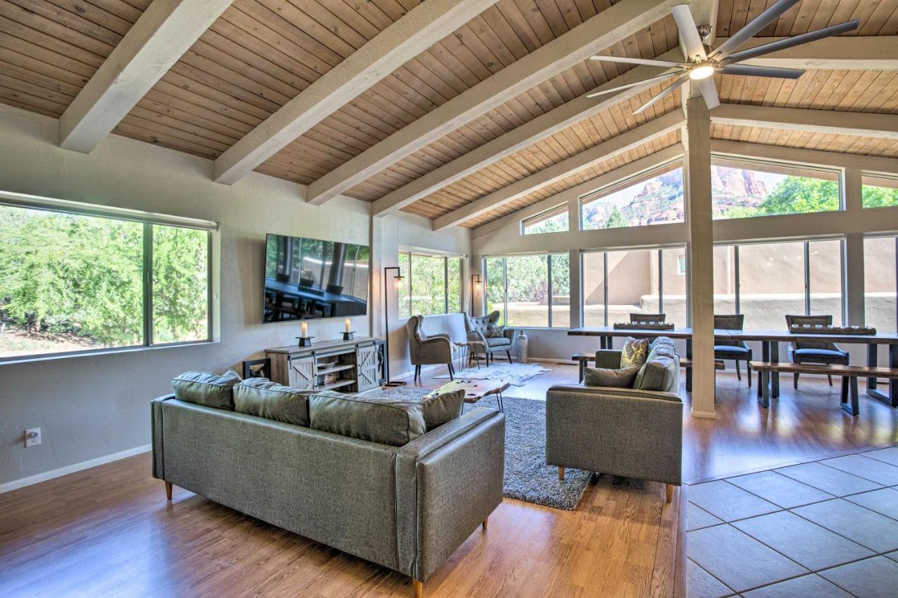 Sedona Hideaway With Swim Spa And Private Tavern! ภายนอก รูปภาพ